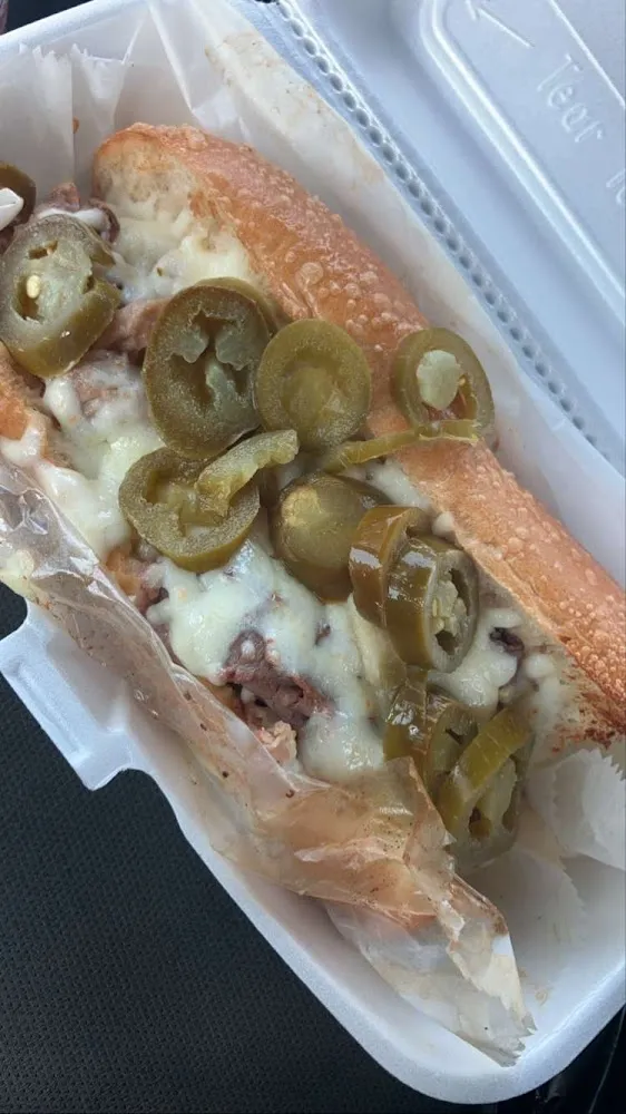 Authentic Chicago Italian Beef Sandwich